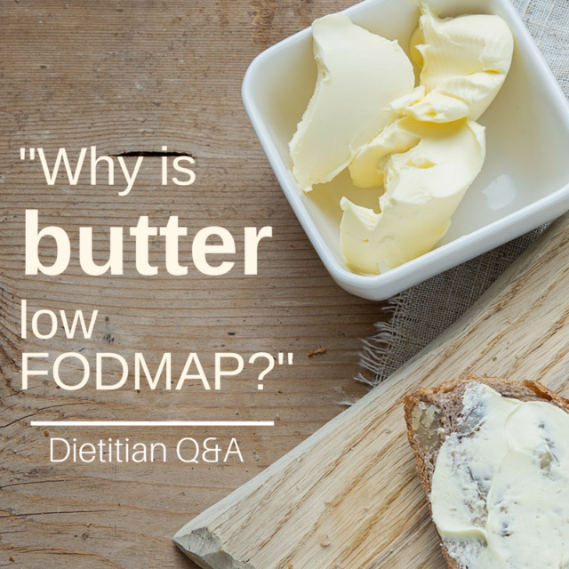 butter low fodmap