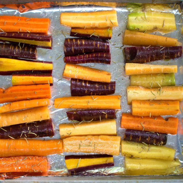 low fodmap roasted carrots